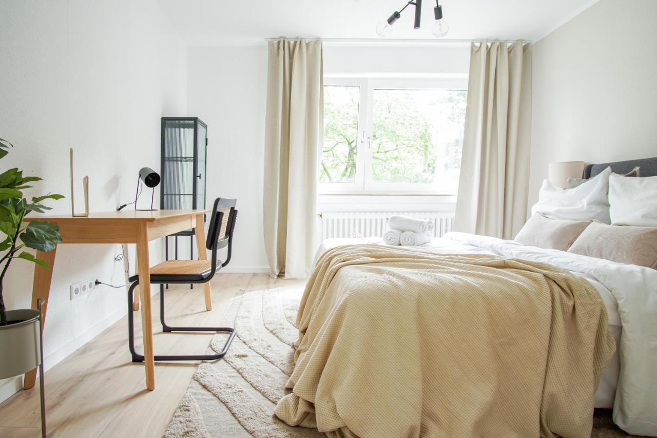 Homefy Feel-Good Apartment - Own Parking, Balcony And Garden Essen Kültér fotó