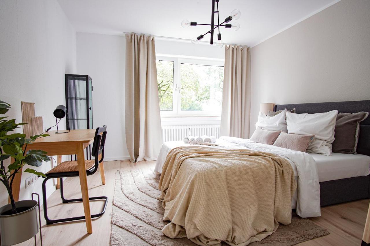 Homefy Feel-Good Apartment - Own Parking, Balcony And Garden Essen Kültér fotó